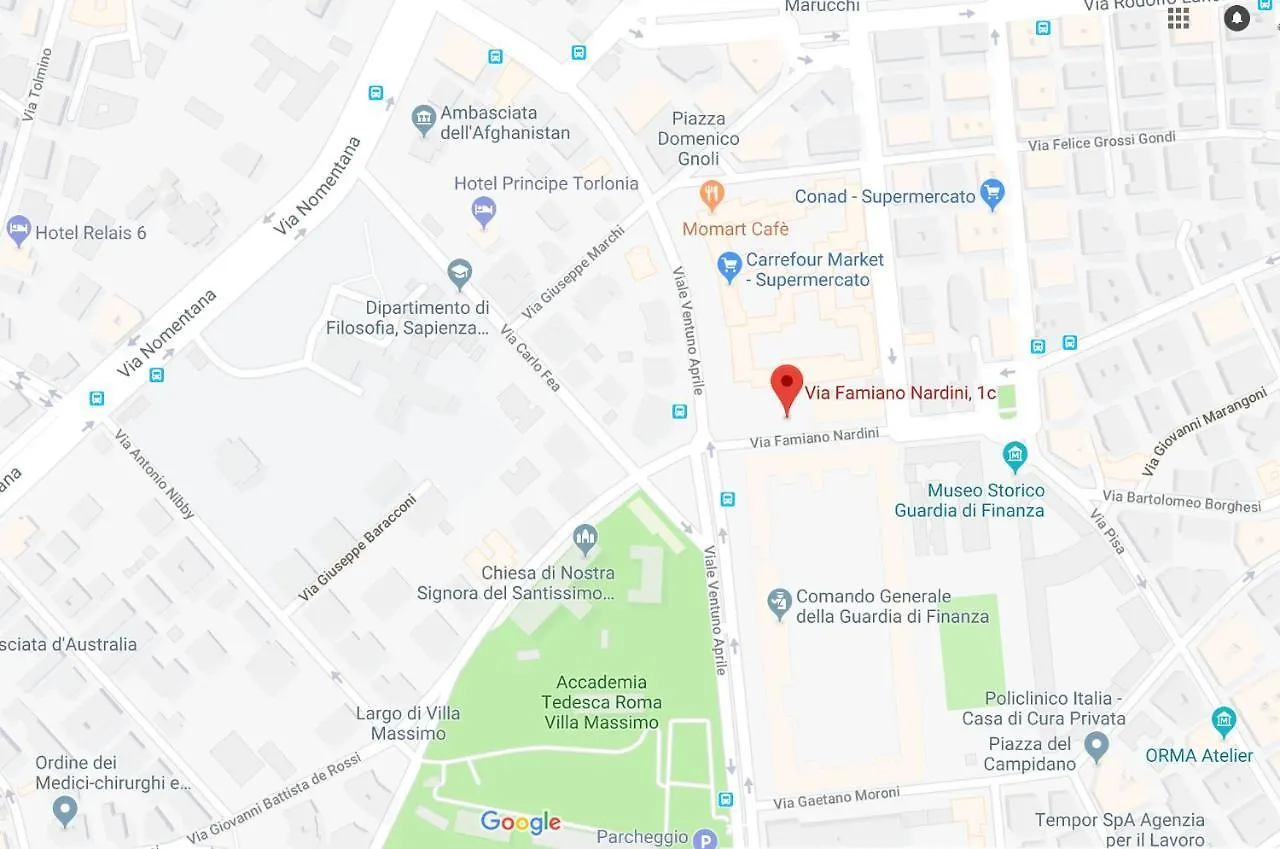 Piazza Bologna Little Suites Rome Italy
